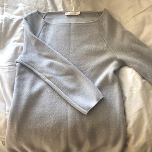 EUC grey Tory Burch sweater medium size